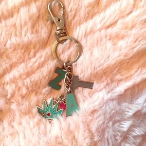 Zeta Tau Alpha (ZTA) Key chain